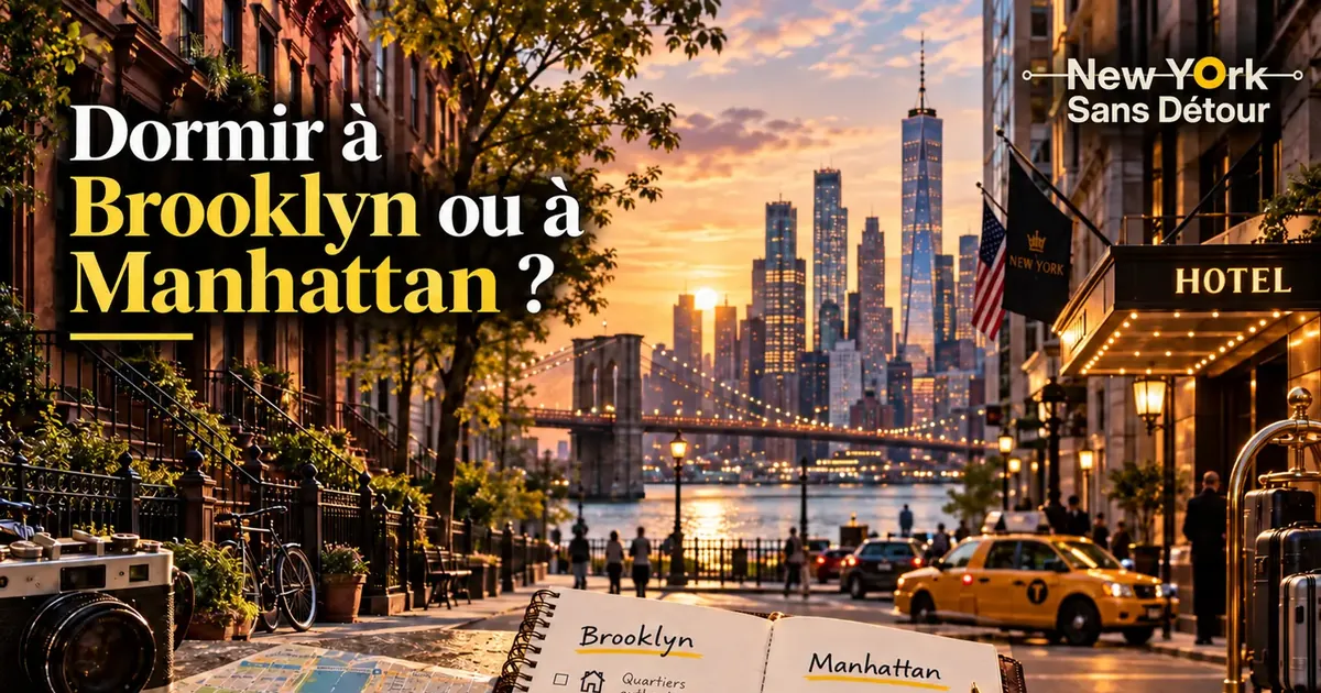 Dormir à Brooklyn ou Manhattan