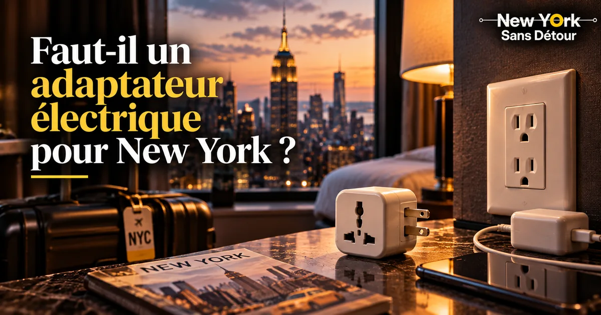 Faut-il un adaptateur électrique à New York