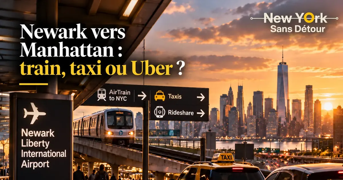 Newark vers Manhattan